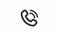Animated outgoing call line ui icon
