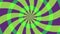 Animated radial Background. green -Purple