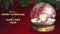 Animated Snow Globe: Cute Christmas Gnome