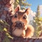 Animated Squirrel Photographer - Cute and Creative!