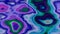 Animated stained background full HD seamless loop video - marble agate stony surface - color purple blue violet green pink