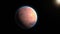 Animated sunrise on Mars planet. Data: NASA/JPL.