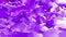 animated twinking stained background seamless loop video - watercolor splotch effect - purple violet white color