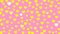 Animated yellow heart shine. Video on the pink background for Valentine day.
