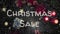 Animation Christmas Sale, female hand holding a sparkler