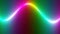 Animation Colorful Abstract Rainbow Spectrum Line