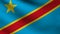 Animation of Congo flag country