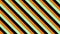 Animation consisting of intersected colored stripes.