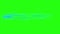 Animation energy on green screen background