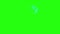 Animation energy on green screen backgroundâ€¨