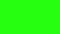 Animation fire on green screen background