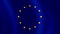 Animation of the flag of the European Union.