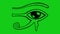 animation icon eye of horus blinking