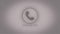 Animation incoming call. Abstract animation of incoming call with black and white phone icon