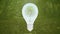 Animation of lightbulb over forest