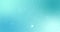 Animation of snowflakes falling on turquoise background