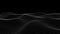 Animation of wave motion black and white abstract background with wavy lines of dots