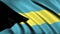 Animation of Waving Bahamas Flag