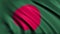 Animation of Waving Bangladesh Flag