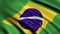 Animation of Waving Brazil Flag