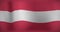 Animation of waving flag of austria