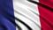 Animation of Waving France Flag