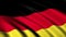 Animation of Waving Germany Flag