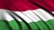 Animation of Waving Hungary Flag