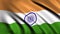 Animation of Waving India Flag