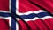 Animation of Waving Norway Flag