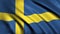 Animation of Waving South Sweden Flag