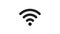 Animation of wi fi. wifi icon on White background 4K video