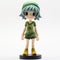 Anime Girl Figurine In Yellow Shirt - 2d Cartoon Character Collectible