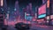 anime inspired pixel art cyberpunk-cityscape-at-night