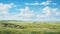 Animecore Prairie Painting: Hyper-detailed Renderings Of Pastoral Nostalgia