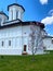 Aninoasa Monastery. Orthodox Christian church in Arges Romania. Religious site