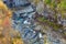 Anisclo canyon in autumn, Huesca, Spain