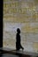 Anitkabir ceremonic guard duty soldier shadow on the monument
