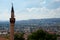 Ankara cityscape with minaret