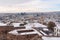 Ankara landscape from Ankara Castle in winter, Ankara, Turkey