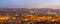 Ankara/Turkey-March 09 2019: Panoramic Ankara view with Kocatepe Mosque and Atakule