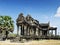 Ankgor wat famous landmark temple detail near siem reap cambodia