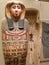 Ankhshepenwepet\'s Inner Coffin and Canonic Jars at Metropolitan Museum of Art.