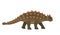 Ankylosaurus dinosaur. Vector cartoon dinosaur
