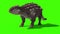 Ankylosaurus Dinosaurs Die 3D Animation Green Screen Jurassic Park