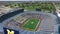 Ann Arbor, Michigan Stadium, Drone View, Downtown, Amazing Landscape