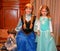 Anna and kids - Disney movie Frozen - Magic Kingdom studio