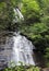 Anna Ruby Falls waterfall in North Georgia, USA