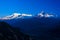 Annapurna Himalayan Mountain Range Dawn Peaks
