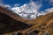 Annapurna I 8,091m from Machapuchare base camp ,Nepal.